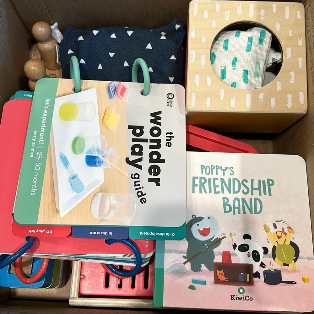 EUC Kiwi Crate toys